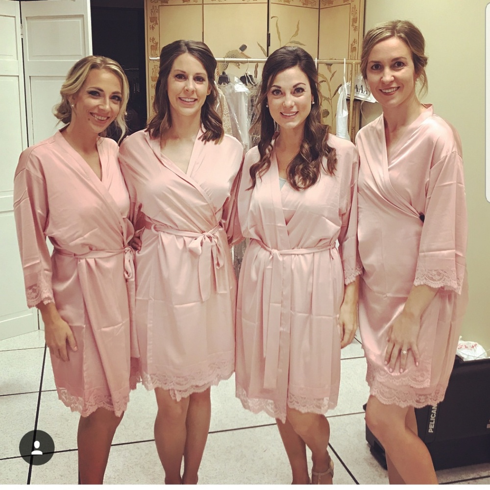 Silk robe